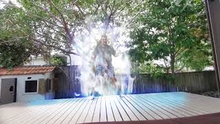 Full Super Saiyan Blue Transformation REAL LIFE [upl. by Sirahs]