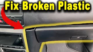 How To Repair Broken Plastic Car Parts [upl. by Bugbee307]