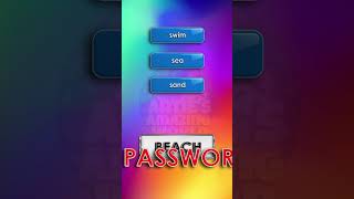 THE PASSWORD GAME  WORD PUZZLE [upl. by Aerona921]