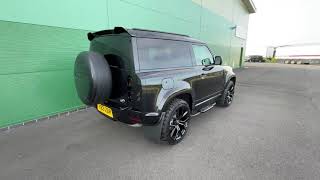 Brand new 2021 New Land Rover Defender 90 D200 commercial SRX with rear seat conversion [upl. by Sharos]