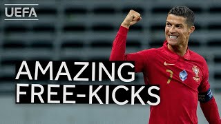 CRISTIANO RONALDO Best Freekicks [upl. by Dunning]