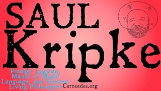 Who Is Saul Kripke Greatest Living Philosopher [upl. by Ettenawtna]