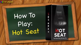 How to play Hot Seat [upl. by Wright]