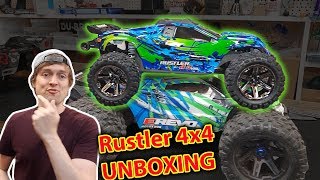 Traxxas Rustler 4x4 VXL Unboxing [upl. by Lavinia]