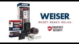 Weiser SmartKey Security  Reset Rekey Relax [upl. by Urbain770]