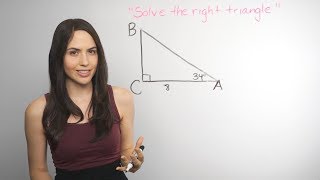 Trigonometry Solving Right Triangles How NancyPi [upl. by Murial]