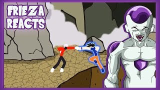 FRIEZA REACTS TO GOKU VS JIREN STICK FIGHT [upl. by Carrillo]