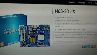 COMO ATUALIZAR BIOS PLACA MÃE ASROCK N68S3 FX PELO PENDRIVER [upl. by Elrod]