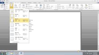 How to set 1 inch Margins in Word [upl. by Bezanson]