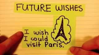 How to express wishes in English past present and future [upl. by Bust]