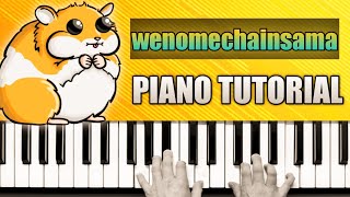 wenomechainsama Piano Tutorial [upl. by Atinauj]