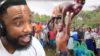 CashNasty Reacts To WWE African Wrestling [upl. by Colin949]