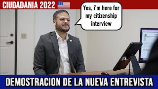 DEMOSTRACION DE LA NUEVA ENTREVISTA 2022 [upl. by Austin]