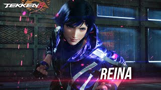 TEKKEN 8  Reina Reveal amp Gameplay Trailer [upl. by Jaynell]