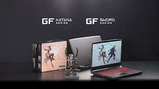 Unboxing the MSI Katana  Sword GF Series Limited Edition with Helmet amp Katana Set  MSI [upl. by Nuahs]