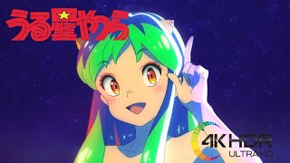 Urusei Yatsura  Opening  4K  HDR  Creditless [upl. by Quent981]