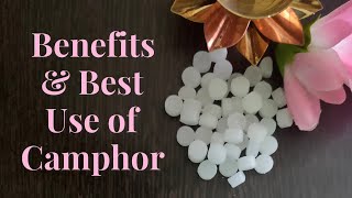 Top 5 ways to use Camphor  Best uses of Kapoor  Surprising benefits of Camphor [upl. by Nwahsiek322]