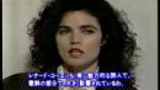 Alannah Miles interview in Japan 11281990MTV [upl. by Aiynot279]