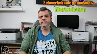 Schwerbehindertenausweis  Merkzeichen  Teil 2 [upl. by Nedda]