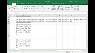 Shortcut key to Wrap amp Justify Text in MS Excel All Versions [upl. by Argela15]