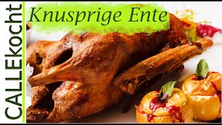 Knusprige Barbarie Ente lecker im Ofen zubereiten und braten  Rezept [upl. by Acinoed]