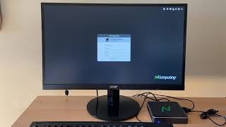 NComputing EX500 Thin Client [upl. by Atteynot]