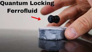 MindBending Effect of Ferrofluid on a Superconductor [upl. by Airdnekal]