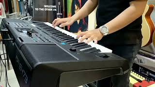 Review Yamaha Keyboard series PSRE473 [upl. by Santini508]