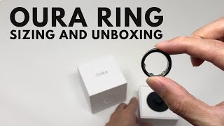 Oura Ring FULL Unboxing  Sizing Tips and First Impressions [upl. by Leidag815]