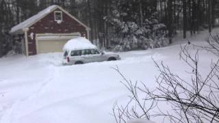 Subaru Forester in Deep Snow [upl. by Cran]