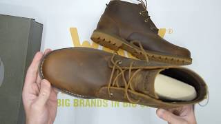 Timberland Larchmont Chukka  Medium Brown  Unboxing  Walktall [upl. by Alrrats]