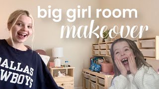 BIG GIRL ROOM MAKEOVER [upl. by Aneeuq]