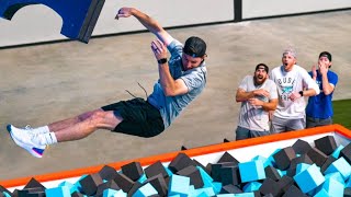 Giant Foam Pit  Dude Perfect [upl. by Nicolette44]