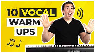 10 Vocal Warmups  Ridiculously Easy and Effective [upl. by Rehm10]