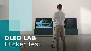 OLED LAB Flicker Test  OLED [upl. by Murvyn720]