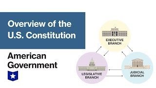 United States Constitution An Overview  American Government [upl. by Wojak658]