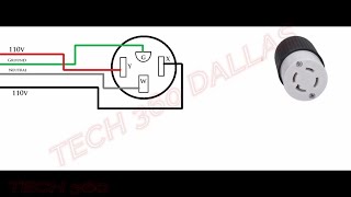 HOW TO GET 110V FROM A 220V OUTLET SIMPLE [upl. by Nayb]