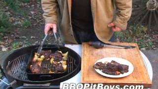 How to grill Beef Short Ribs  Recipe [upl. by Elyse]