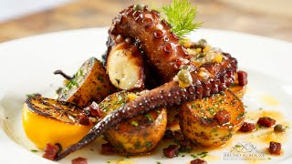 Grilled Spanish Octopus – Bruno Albouze [upl. by Suzan]