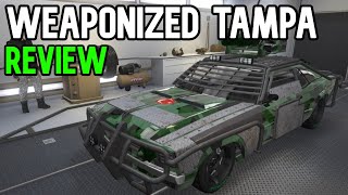 Gta 5 Weaponized Tampa Review  How to Customize Weaponized Tampa Weapons [upl. by Thurnau]