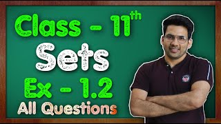 Class  11 Ex  12 Q1 to Q6 Sets Maths Chapter 1  CBSE NCERT  Green Board [upl. by Illah691]