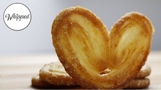 Puff Pastry Palmiers Recipe [upl. by Orimar]