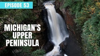 Michigan Upper Peninsula Travel Guide  Pictured Rocks and Michigan Waterfalls [upl. by Riti943]