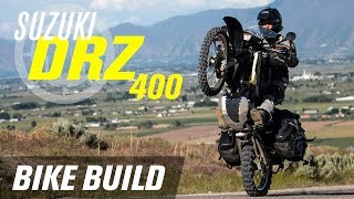 Suzuki DRZ400 Adventure Bike Build [upl. by Naiditch]