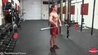 How To Barbell Upright Row [upl. by Rafat]