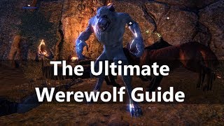 ESO l Ultimate Werewolf Guide all you need to know [upl. by Yesnel]