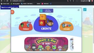 Hour of Code How to use codeSpark Academy in Clever [upl. by Alano]