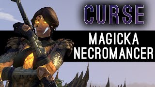 Magicka Necromancer Build PvE quotCursequot  Elsweyr Chapter ESO [upl. by Matilda]