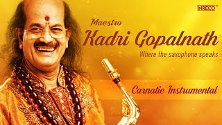 Kadri Gopalnath  Saxophone  Carnatic Music  Carnatic Music Instrumental [upl. by Eimmaj]