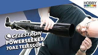 Celestron PowerSeeker 70AZ Telescope [upl. by Asiral]